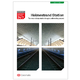 Coromatic case study - Holmestrand Station