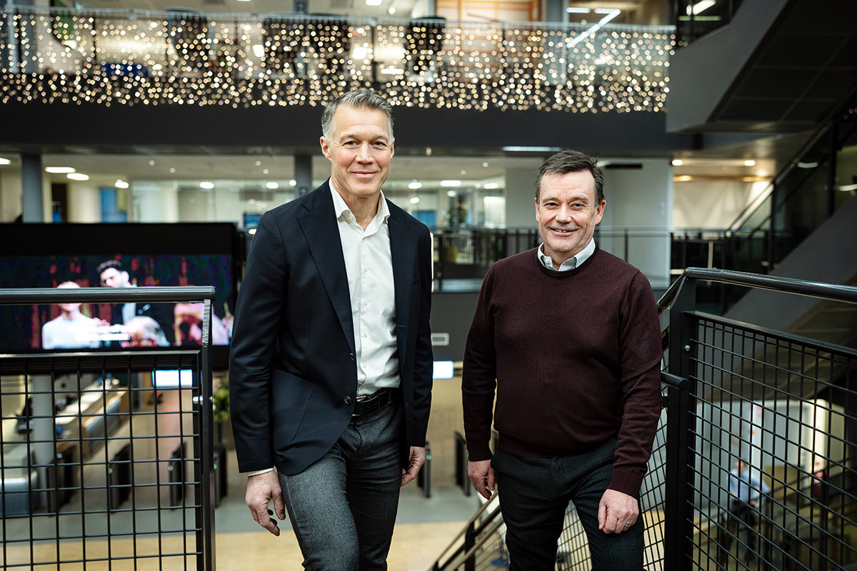 Peter Neuberg Coromatic och Ove Wik, TELE2